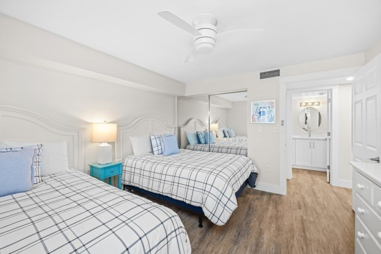 Bedroom 3, Pelicans Roost 206 2 Bedroom Condo by RedAwning, Lee