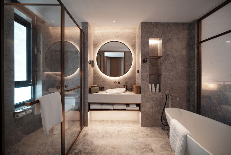 Bathroom 5, WishGarden Resorts, Huangshan