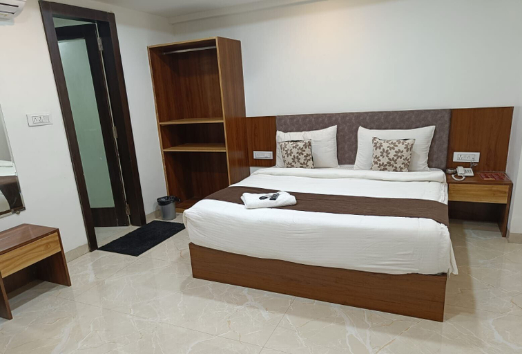 Bedroom 1, Hotel Million Star, Indore