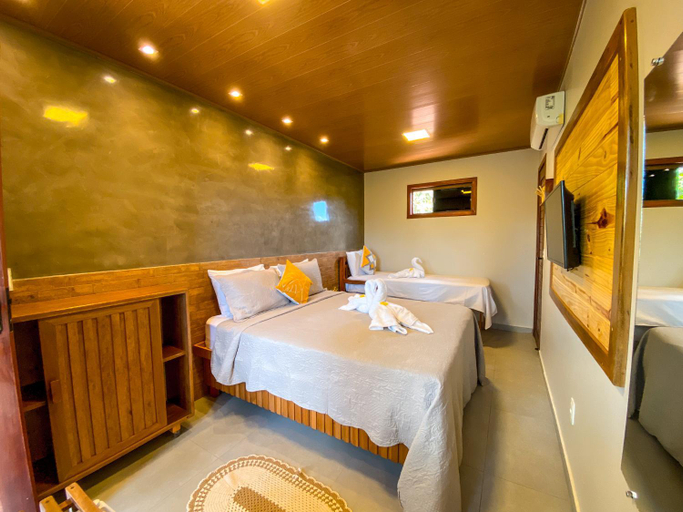 Bedroom 2, Pousada Brisas de Sagi, Baía Formosa