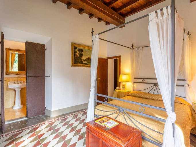 Bedroom 2, Villa in Mugello Hills With Private Pool, Florence