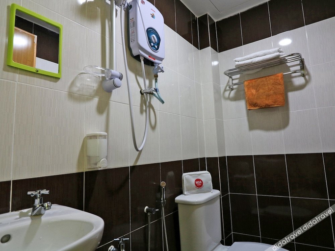 Bathroom 5, Hotel Alor Gajah, Alor Gajah