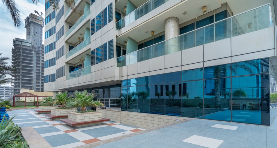 Exterior & Views, Fascinating Ocean Views in a One Bedroom, Dubai