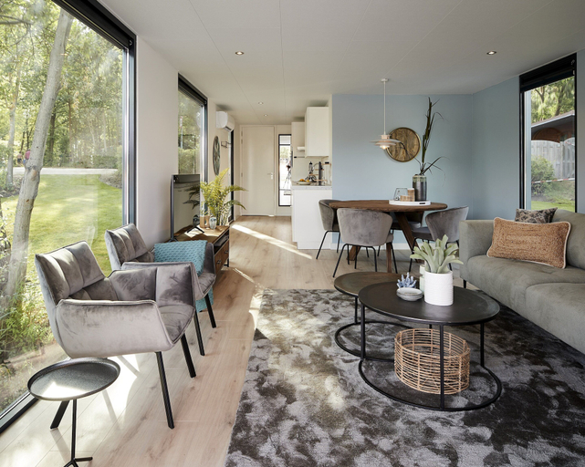 Living room 2, Beautiful Holiday Home in Limburg, Maasbree