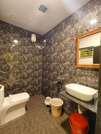 Bathroom 4, Aroma Residency, Satara