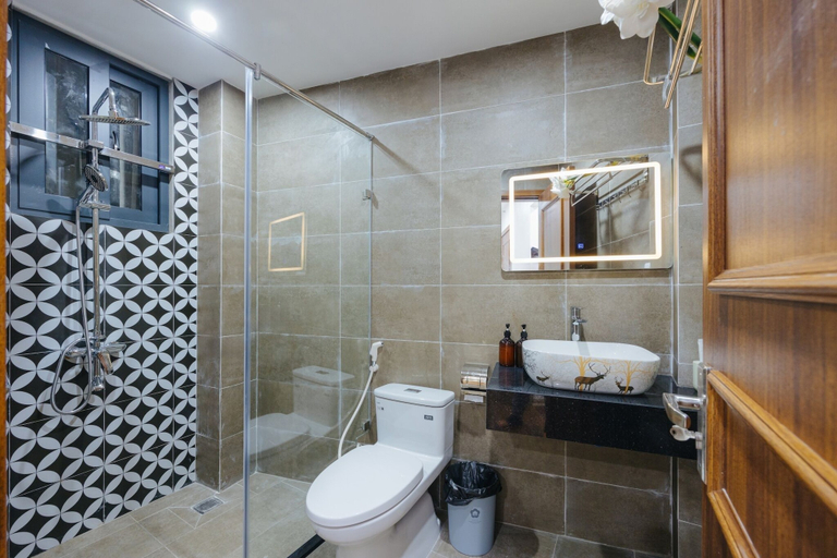Bathroom 3, Crescendo Unique Studio, Tây Hồ