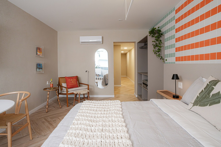 Room 5, Sea View and Balcony With Bathtub Q18, Rio de Janeiro