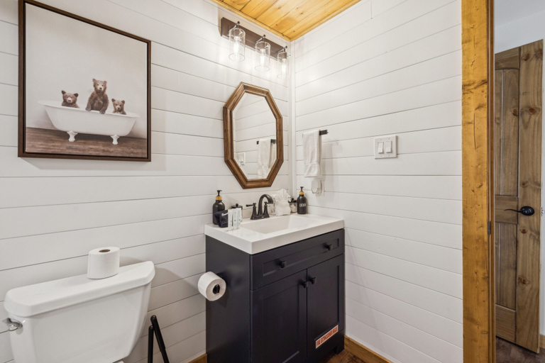 Bathroom 3, High Top Cabin 3 Bedroom Cabin, Sevier