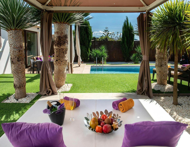 Balcony 3, Charming Villa in Ibiza Town, Baleares