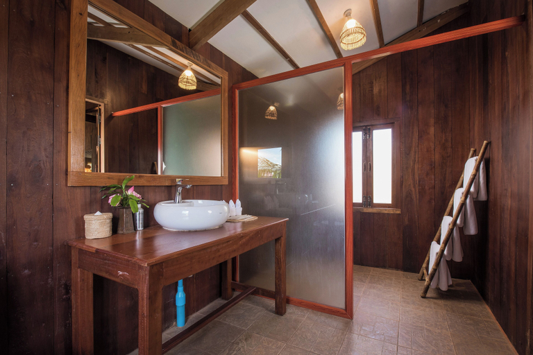 Bathroom, PHUM KHMER LODGE, Siem Reap