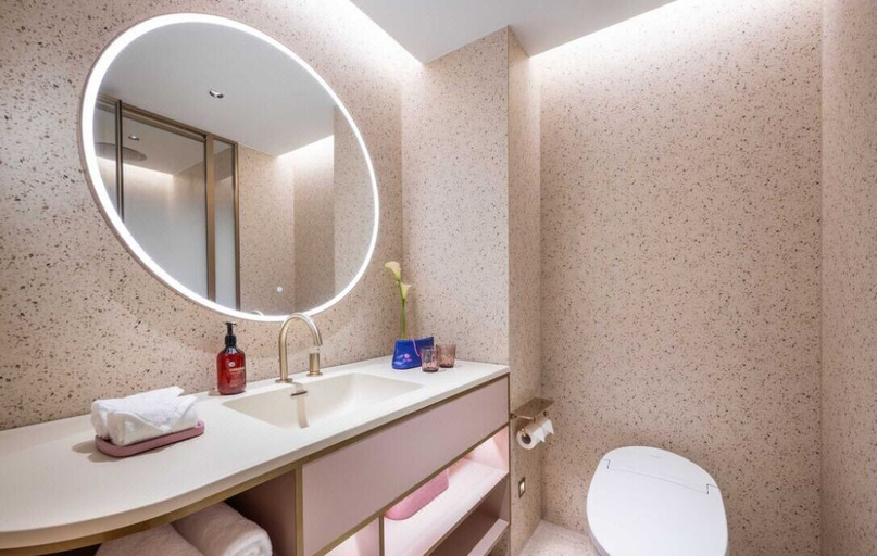 Bathroom 3, Manxin Hotel Wuhan Hankou Xinhua Road, Wuhan