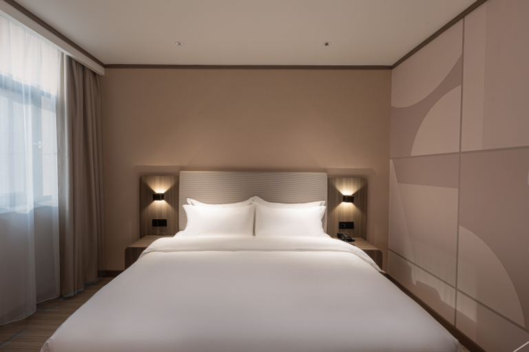 Bedroom 2, Hanting Hotel Taizhou Cultural and Creative Industry Park, Taizhou