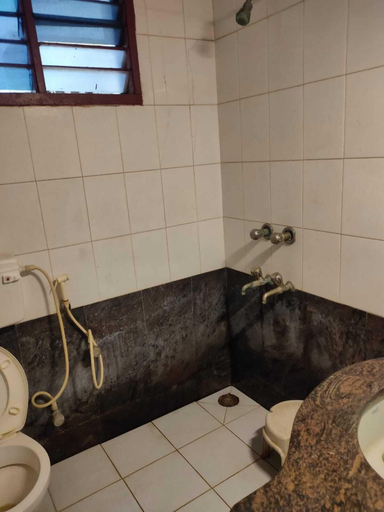 Bathroom 4, Anjana Hotels, Theni