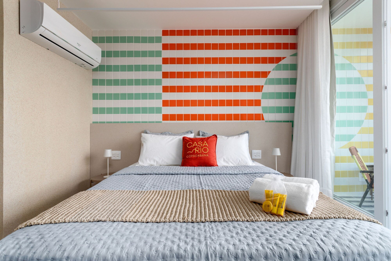 Room 2, Sea View and Balcony With Bathtub Q11, Rio de Janeiro