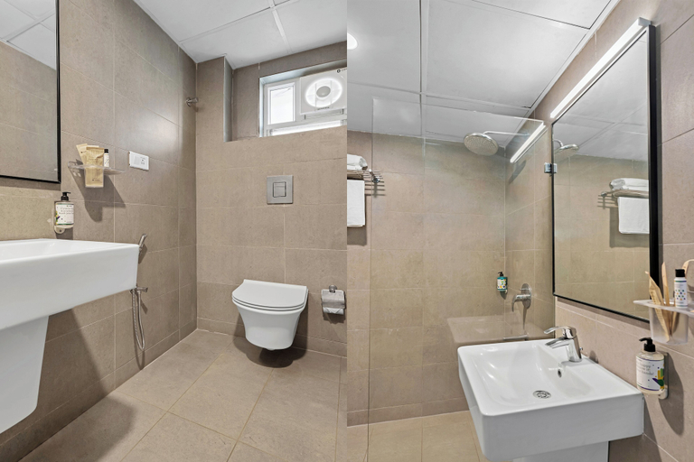 Bathroom 5, Treebo Hydotel Kompally, Ranga Reddy