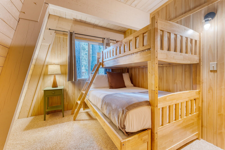 Bedroom 3, Lundy Bearden Serene Tahoe Retreat With Deck Fireplace and Forest Views, Placer