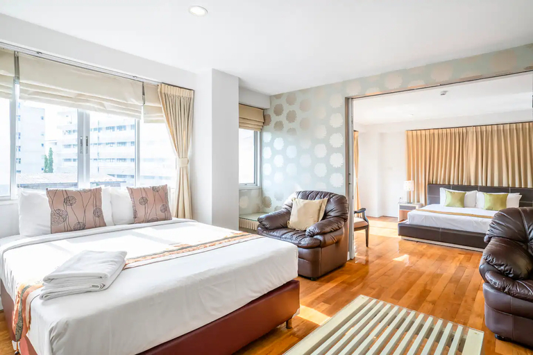 Bedroom 2, Nara Suite Residence Bangkok, Yannawa
