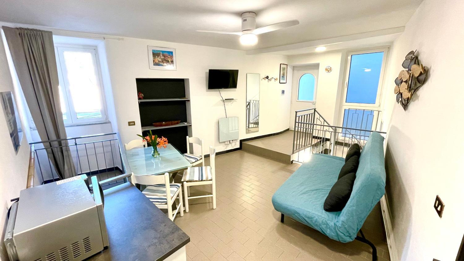 Bedroom 3, La Scuna Apartment, La Spezia