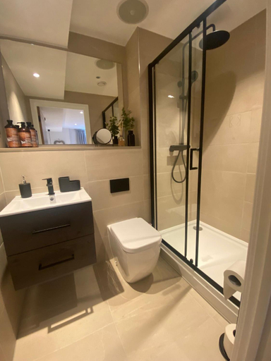 Bathroom 4, Rock Mill - 1-Bedroom Apartment, Derbyshire