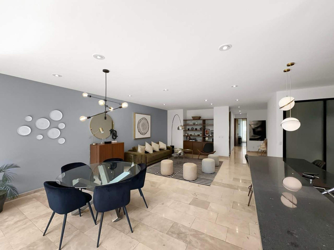 Room 3, 20-202 Elegant 2br-roma Norte Parking 24-7 Security, Mexico City