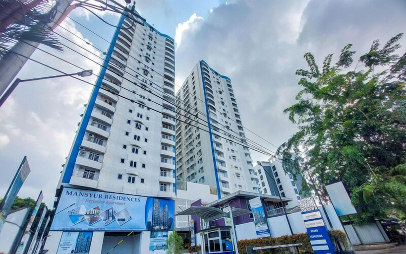 Exterior & Views 2, Relaxing Studio Apartment at Mansyur Residence, Medan