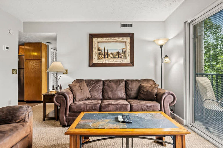 Room 5, Private Balcony w Views Heated Pool Full Kitchen, Sevier