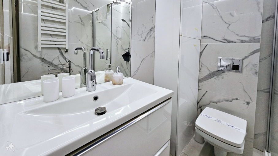 Bathroom 2, Apartament Chillout - 365PAM, Koszalin
