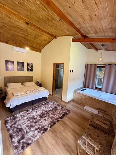 Bedroom 3, Hospedaria Paiol, São Bento do Sapucaí