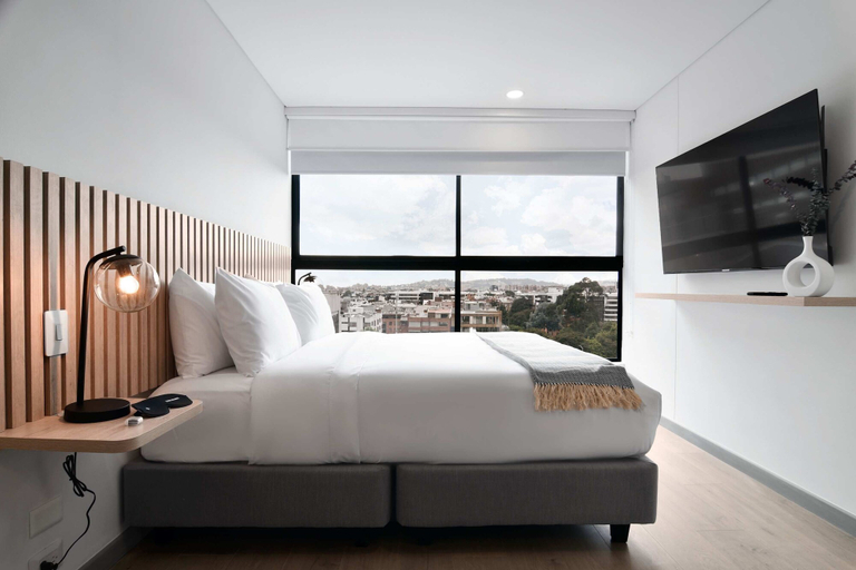 Bedroom 2, w Impeccable Loft w Great View in Santa Barbara, Santafé de Bogotá