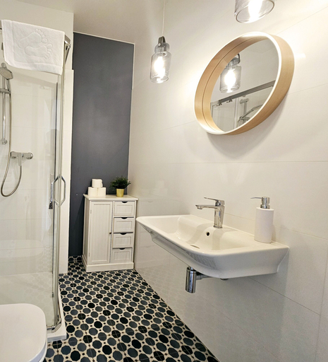 Bathroom, Apartament Mundo Kołobrzeg - 365PAM, Kołobrzeg
