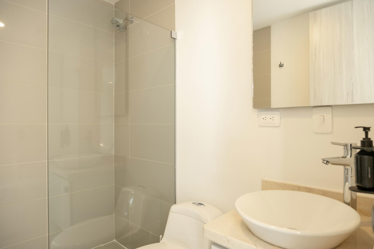 Room 3, w Comfy 2BR w Ocean View and Pool in CTG, Cartagena de Indias