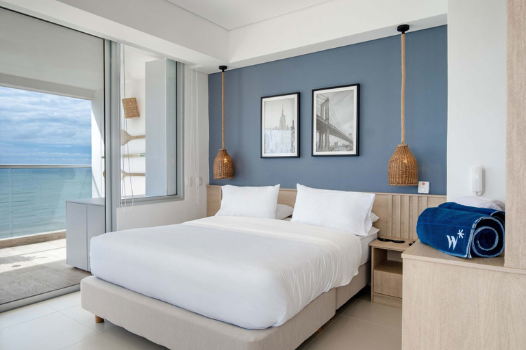 Bedroom 5, w Majestic Loft w Ocean View in Crespo, Cartagena de Indias