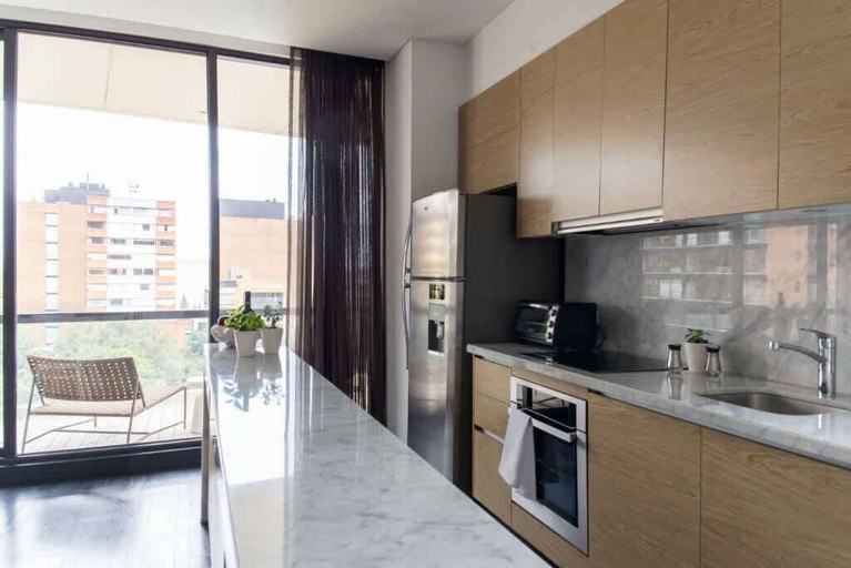 Room 3, w Spacious 3BR w View in El Nogal, Santafé de Bogotá