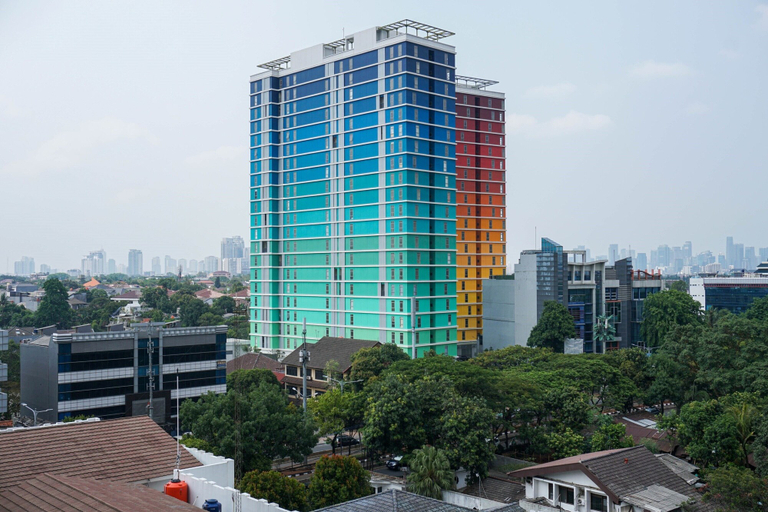Exterior & Views, Luxury 2BR Apartment at Pejaten Park Residence with Bathtub By Travelio, South Jakarta