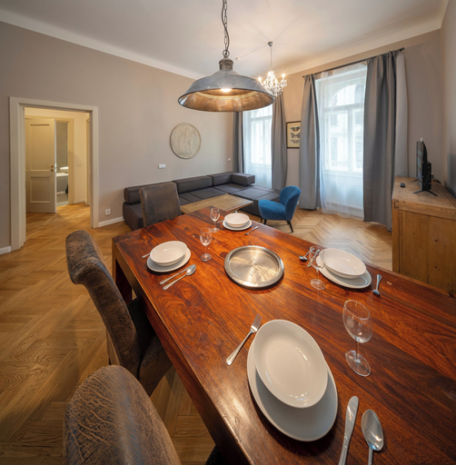 Interior, 1 Bed Flat - Sleeps 5 - Parking - Wifi, Praha 5