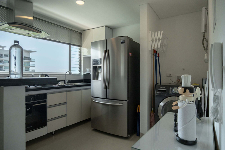 Room 4, w Comfy 2BR w Ocean View and Pool in CTG, Cartagena de Indias