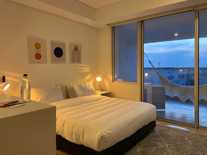Room 5, w Divine Loft w Ocean View in Crespo, Cartagena de Indias