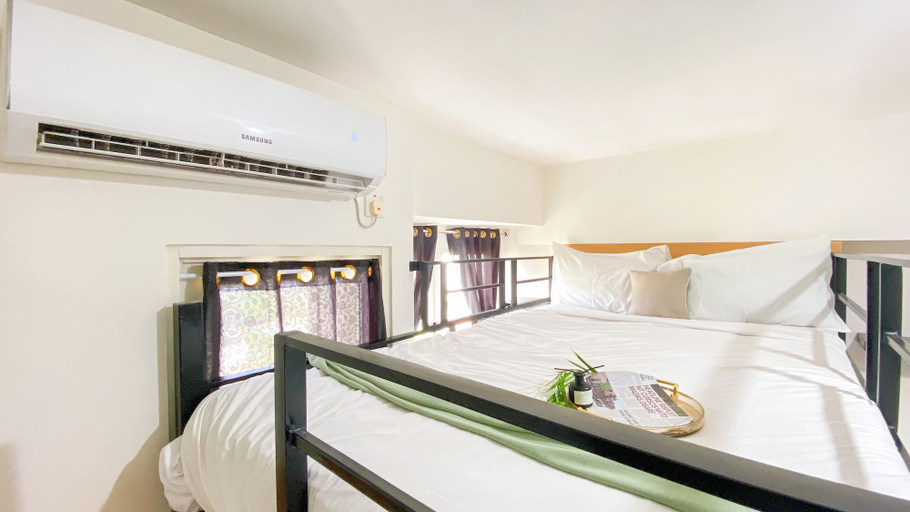 Bedroom 4, Tranquil and Homey Studio at Podomoro Golf View Apartment, Bogor