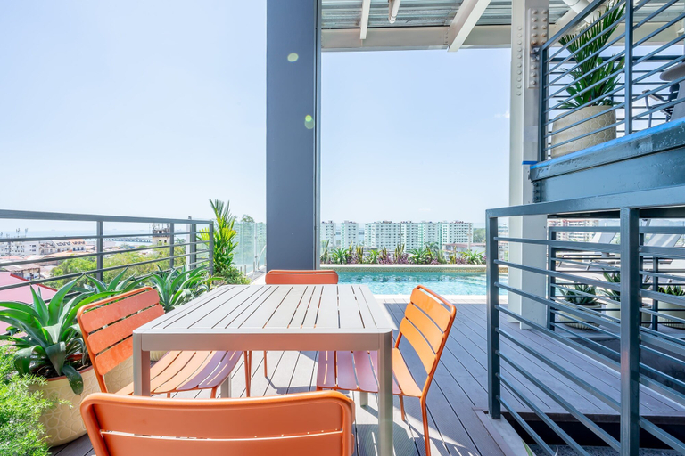 Room 2, w Comfy 1BR w Perfect Balcony in Casco View, Panamá