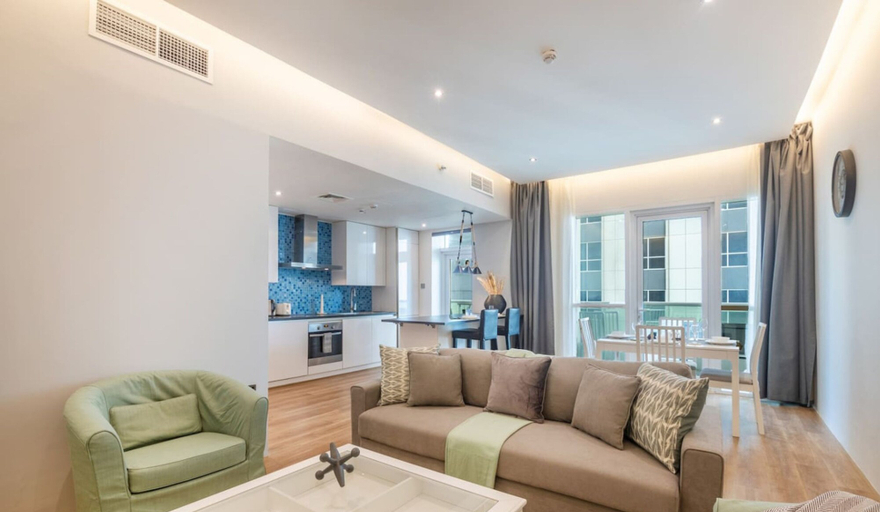 Room 4, Luxury 1BR in Marina High-rise Living With Views, Dubai