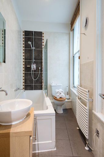 Bathroom 3, Leicester Square Apartment, London