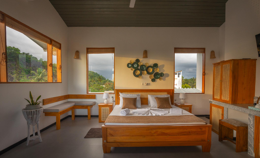 Bedroom 2, Hotel Baywatch, Habaraduwa