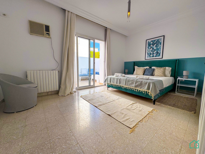 Room 2, Coste Sidi Bou Said A2 Beautiful and Central, Carthage