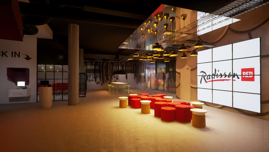 Public Area 3, Radisson Red Glasgow, Glasgow