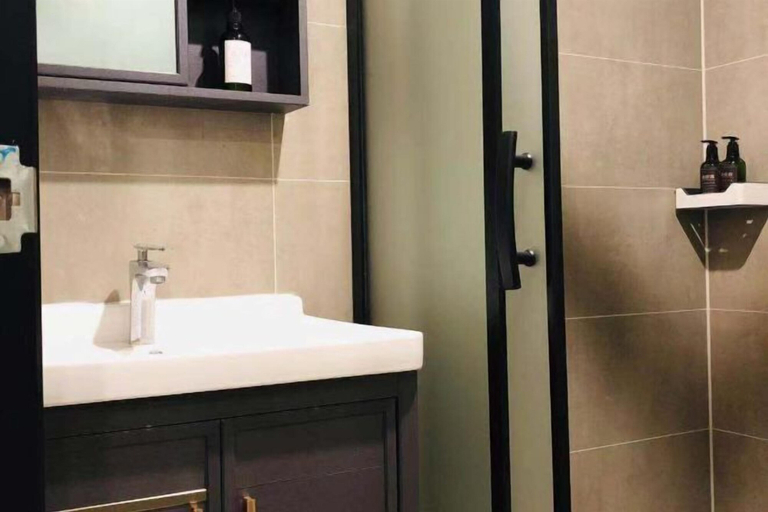 Bathroom 3, Spacebox Hotel (Shanghai Jiao Tong University), Shanghai