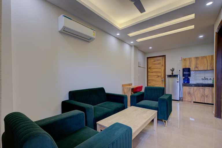 1 BHK Serviced Apartments Near Millennium City Centre Gurugram with Private Washing Machine, Gurgaon