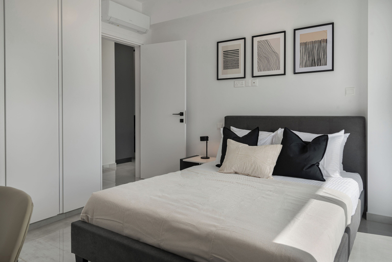Bedroom 2, Phaedrus Living Paphos Noir Residence