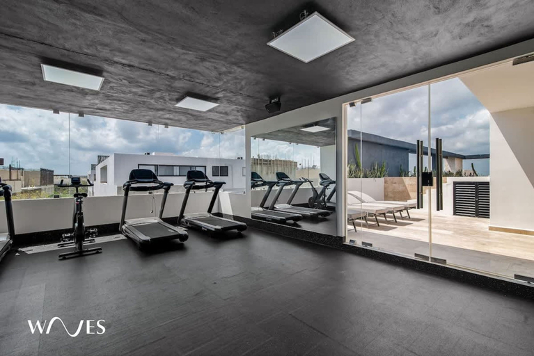 Room 5, Great Located w Private Pool Fully Equipped Gym, Cozumel