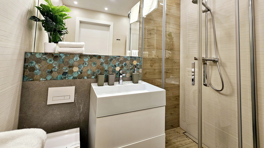 Bathroom, Apartament Pawie Oczko - 365PAM, Kołobrzeg