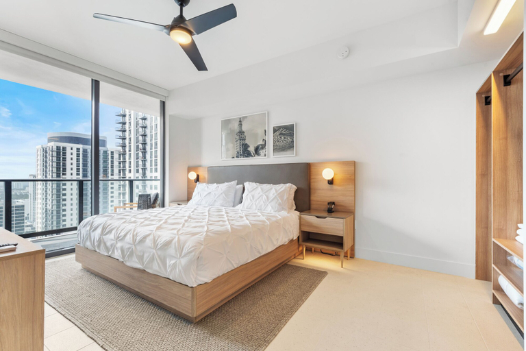 Bedroom 2, Nomada Residences - Downtown, Miami-Dade